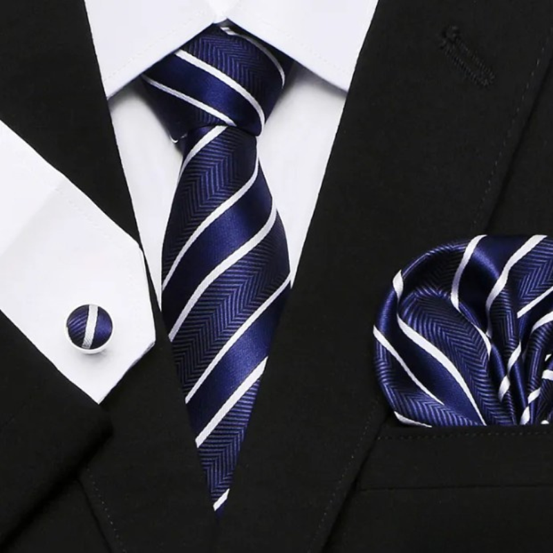 Conjunto Gravata Listrada Rossi