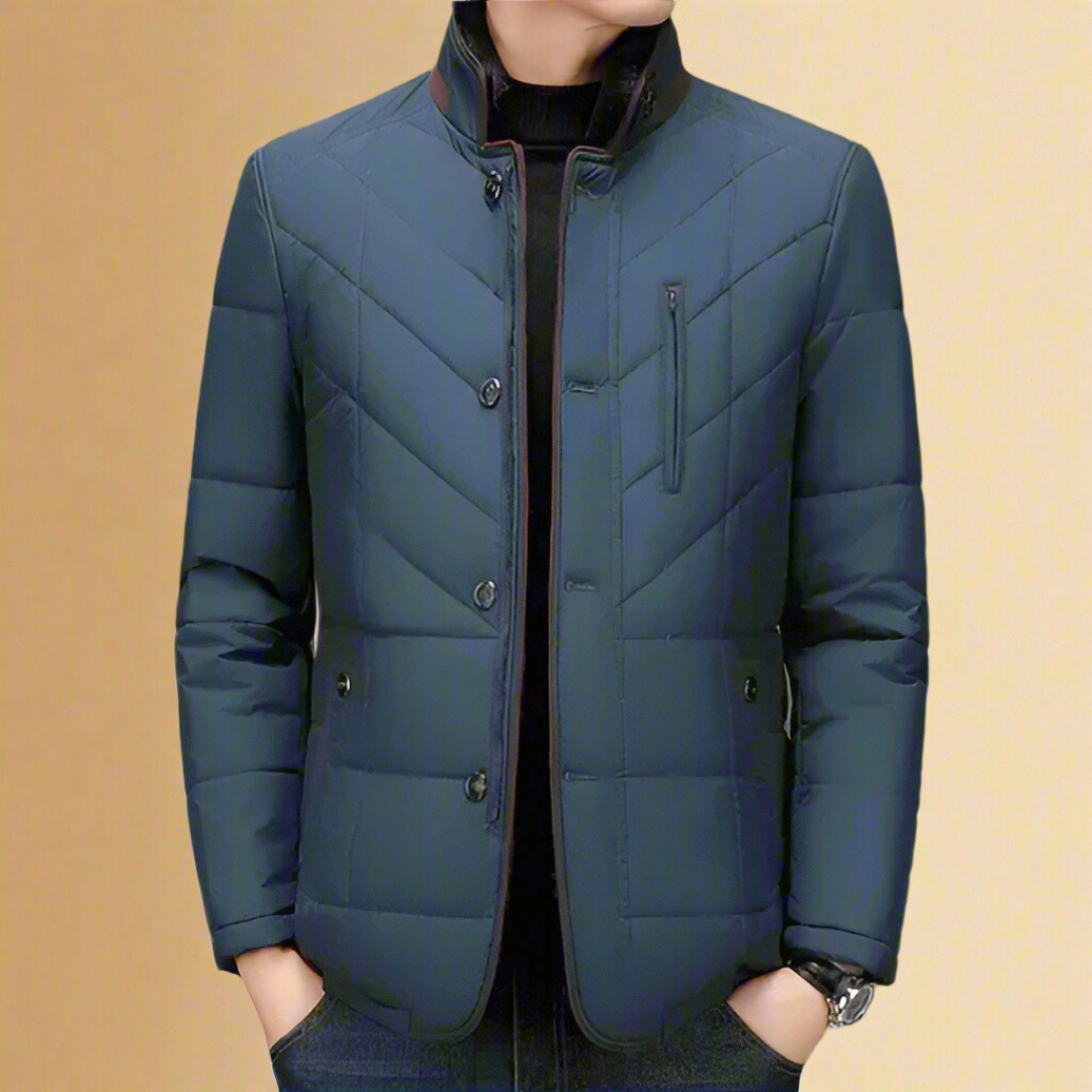 RICCARDO UMBERTO HIGH COLLAR PARKA