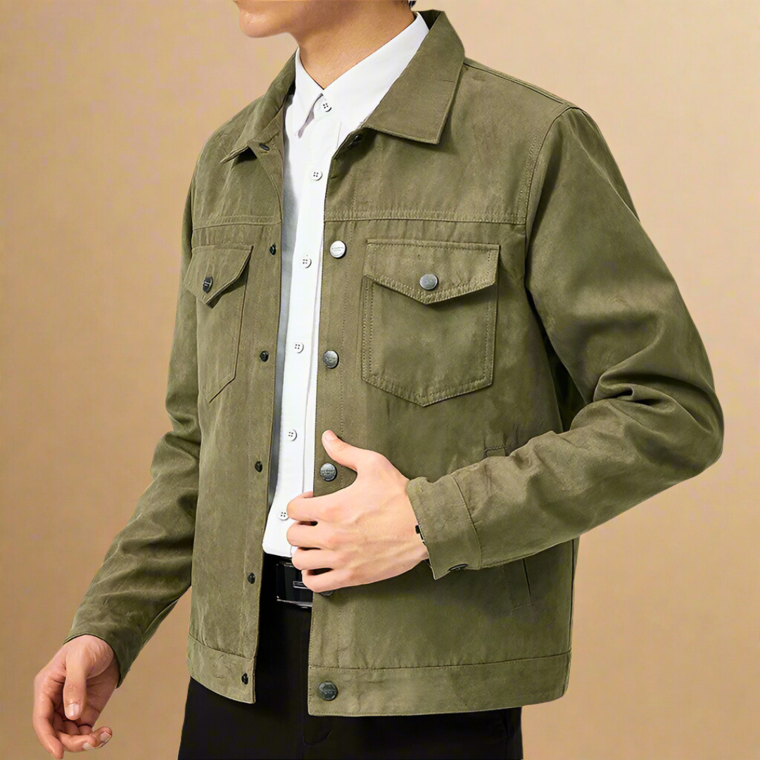 DARIO LUCIANO LEATHER JACKET