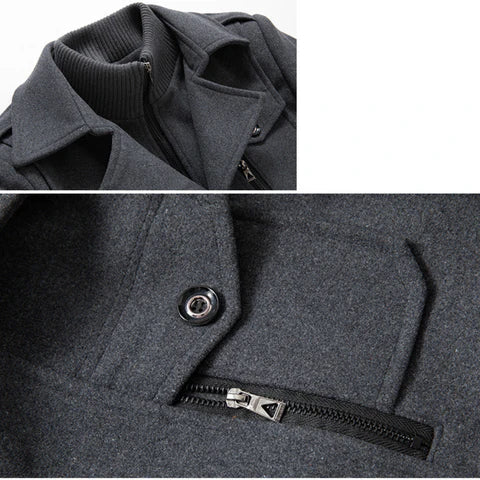 Casaco Masculino Europeu Clássico Invoux NVX116
