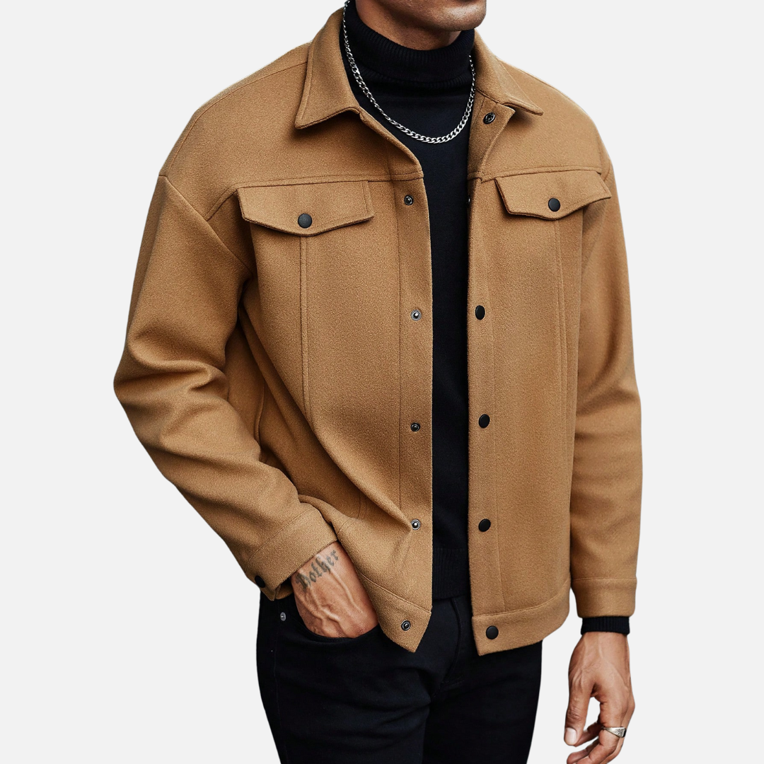 Jaqueta Masculina Veludo Invoux NVX119