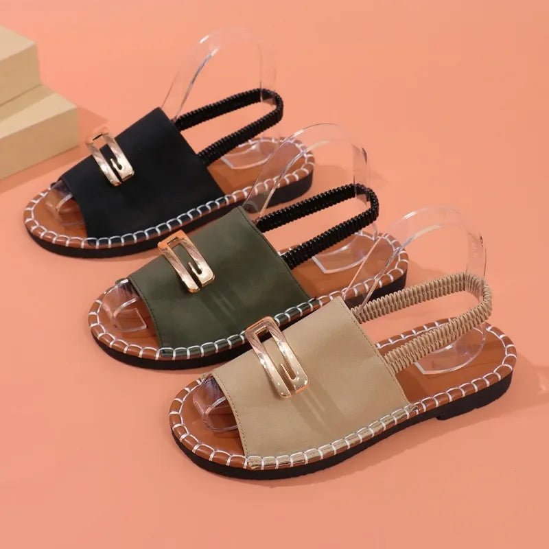Gemma Gold Sandals