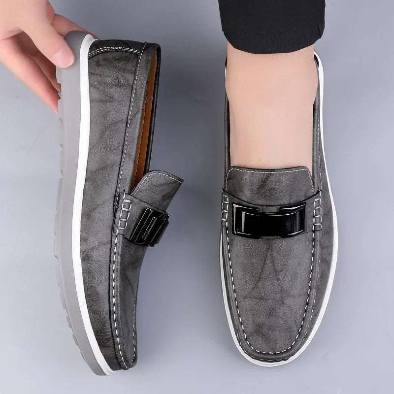 Brunello Leather Loafers