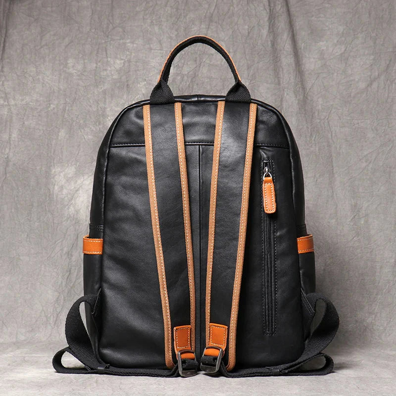 Azzurro Genuine Leather Backpack