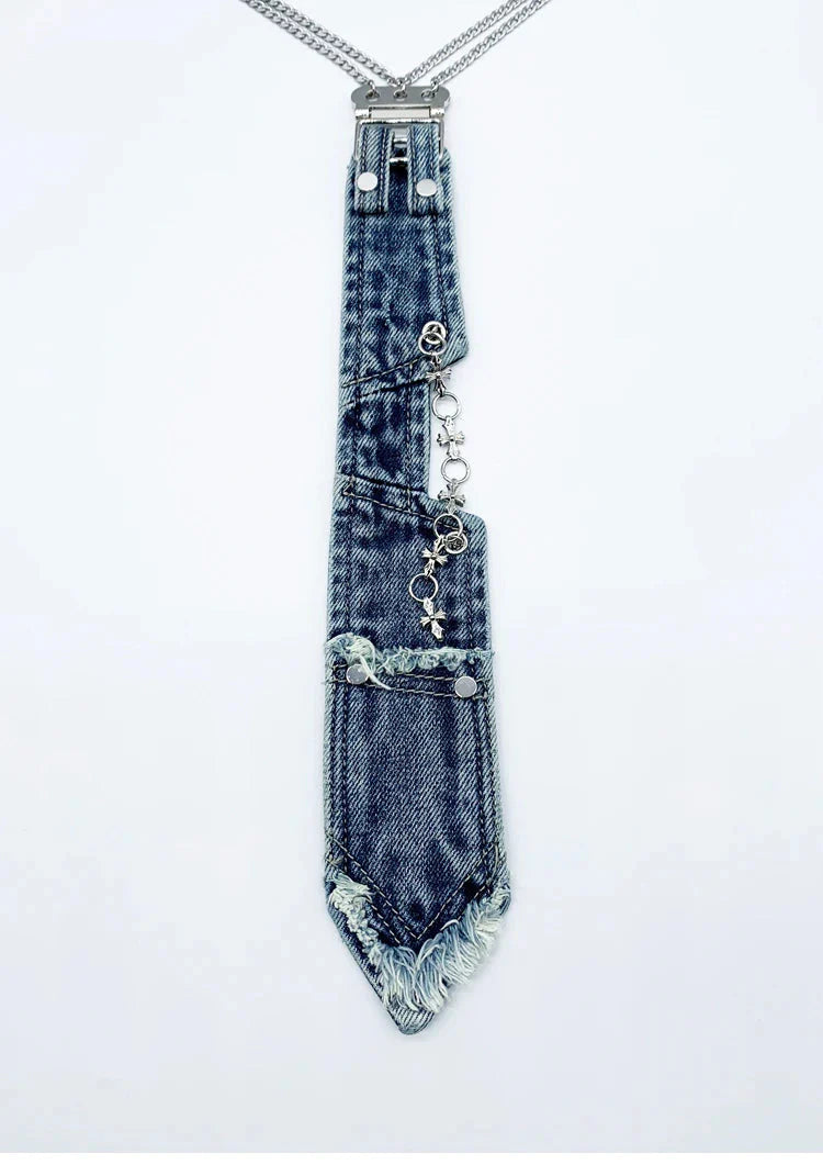 Bassi Denim Tie