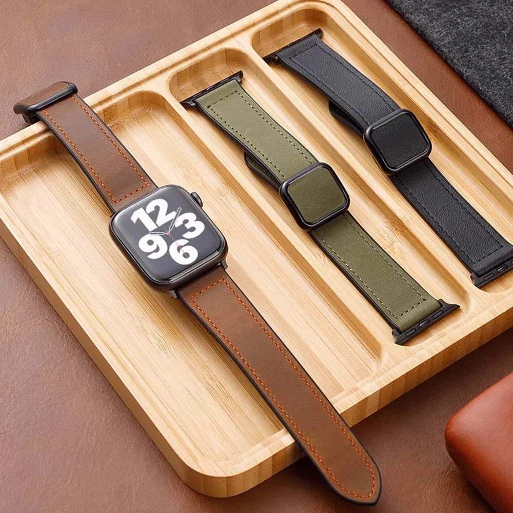 Glen Leather Apple Watch Band