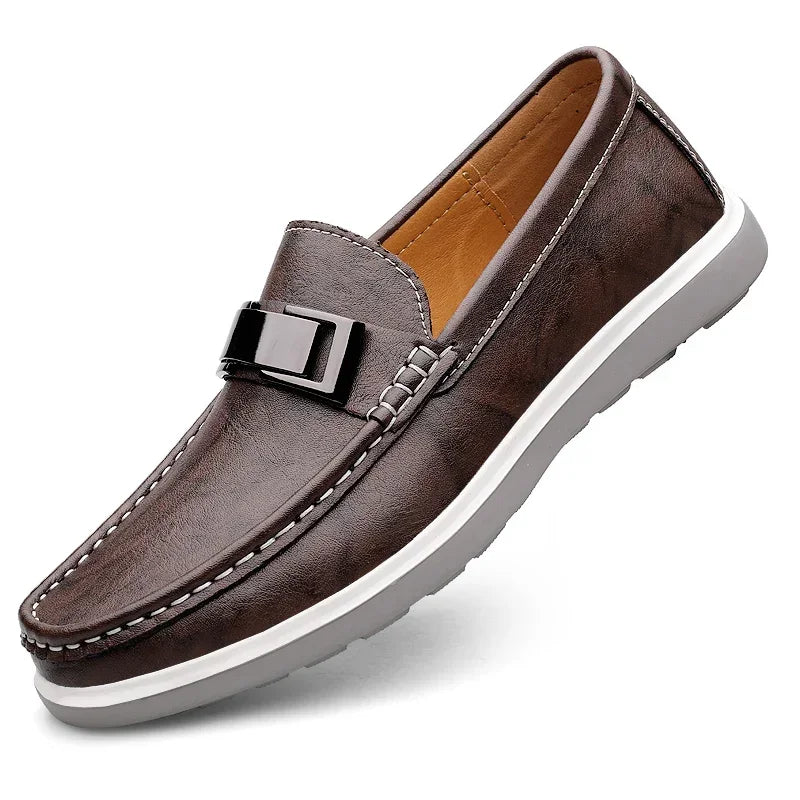 Brunello Leather Loafers