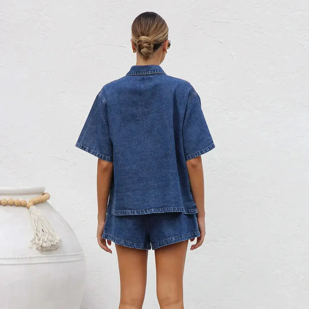 Kosa Denim 2 Piece Set