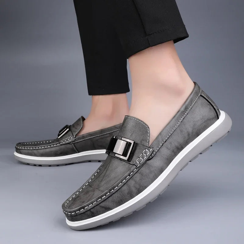 Brunello Leather Loafers