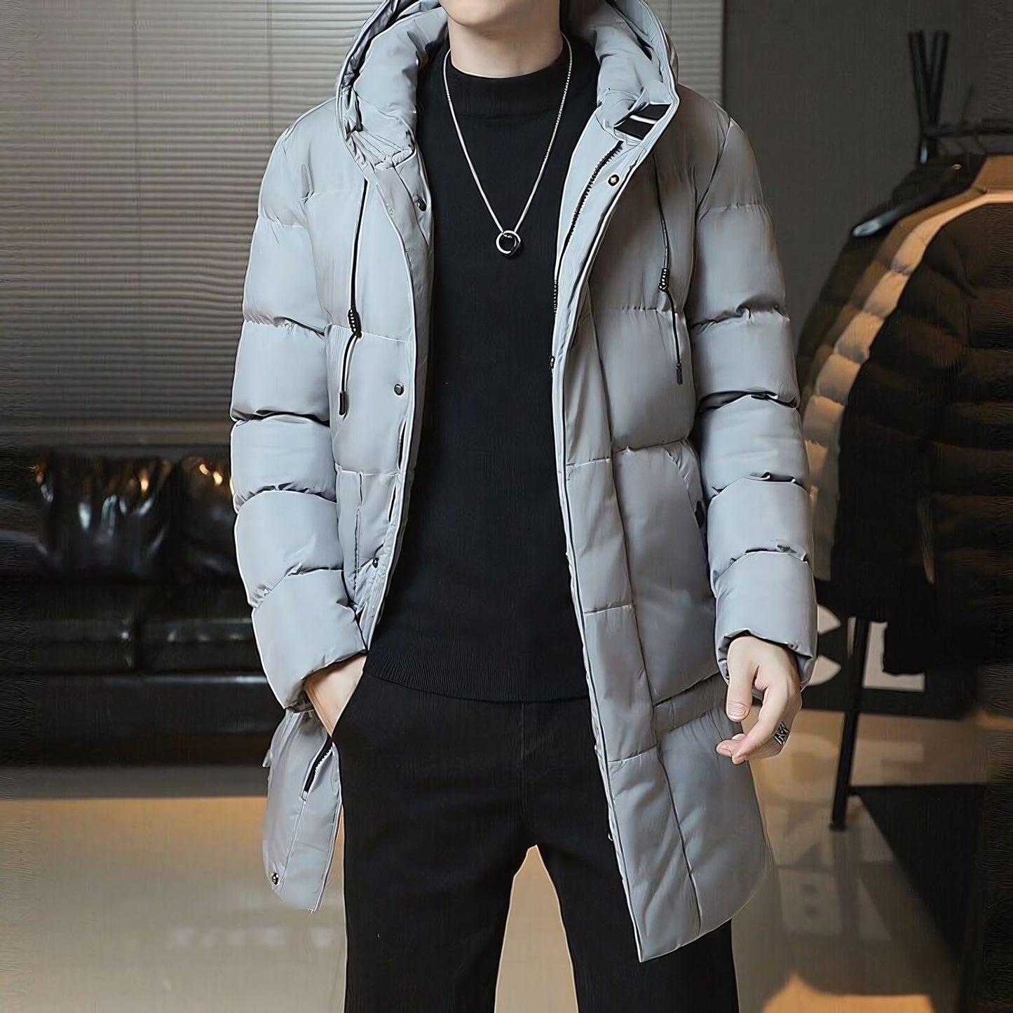 Sobretudo Masculino Puffer Invoux Chelsea