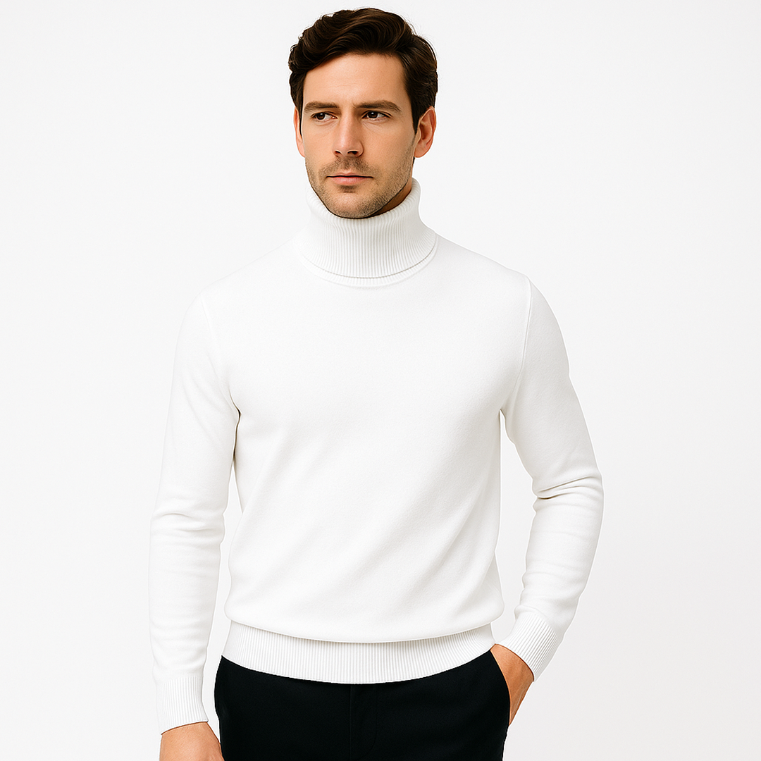 Suéter Masculino de Gola Alta Térmico Invoux