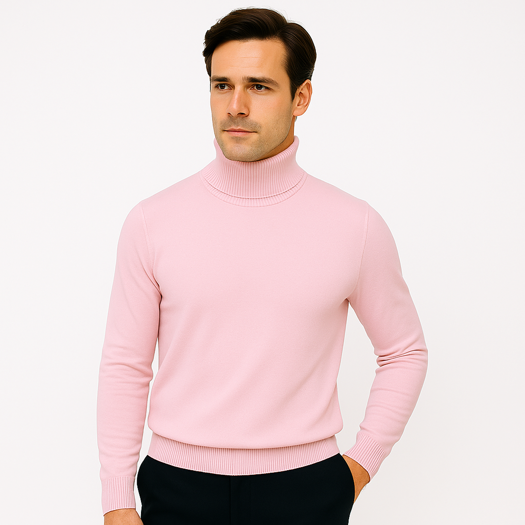Suéter Masculino de Gola Alta Térmico Invoux