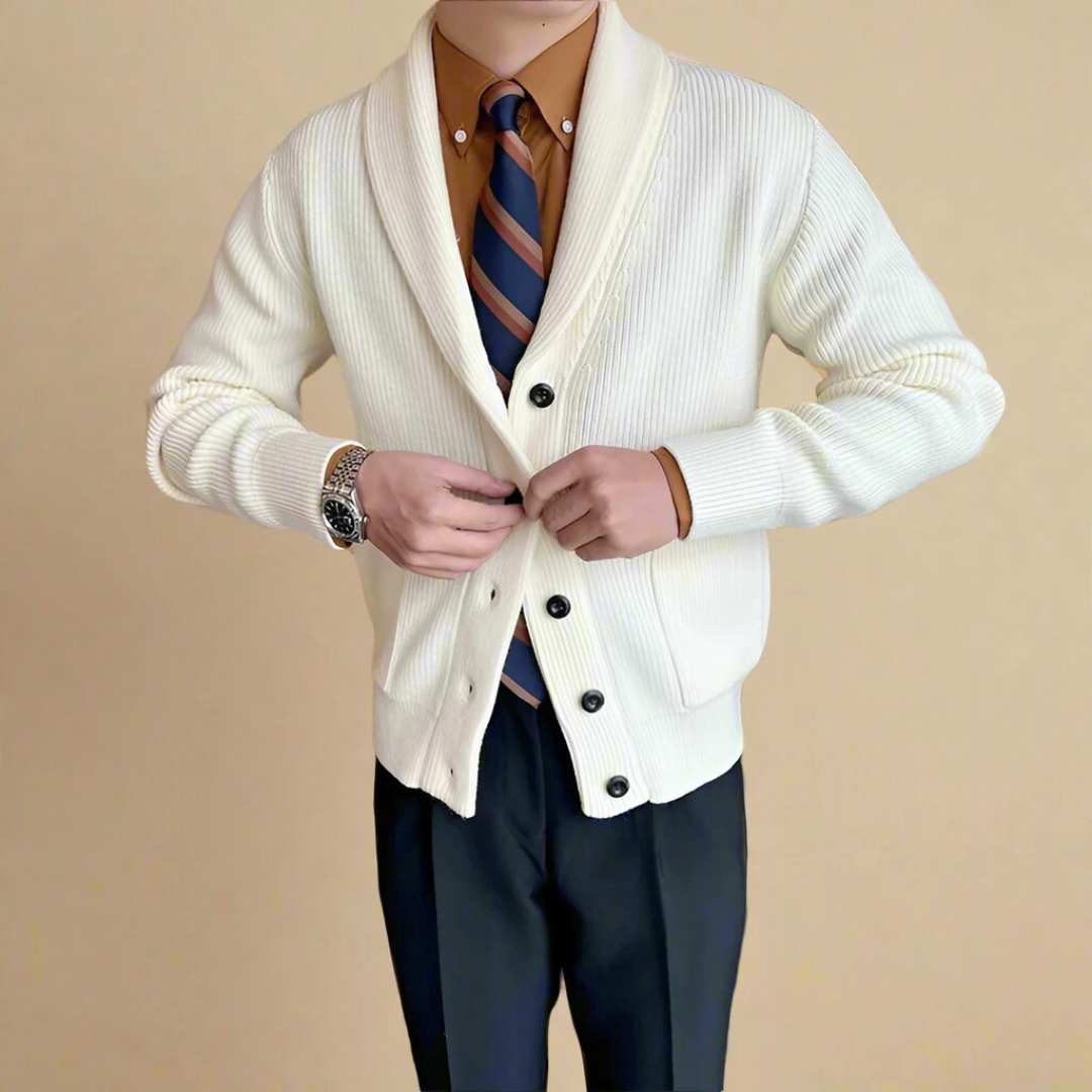 ALEXANDER JULIANO STRIPED CARDIGAN