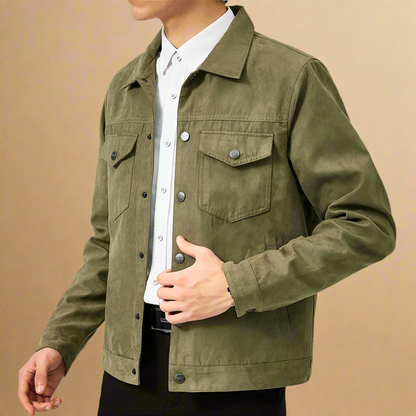 DARIO LUCIANO LEATHER JACKET
