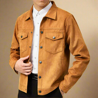 DARIO LUCIANO LEATHER JACKET