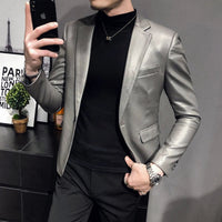 Gray Leather