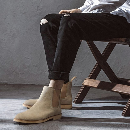 Bota Chelsea Invoux Camden em Couro Premium