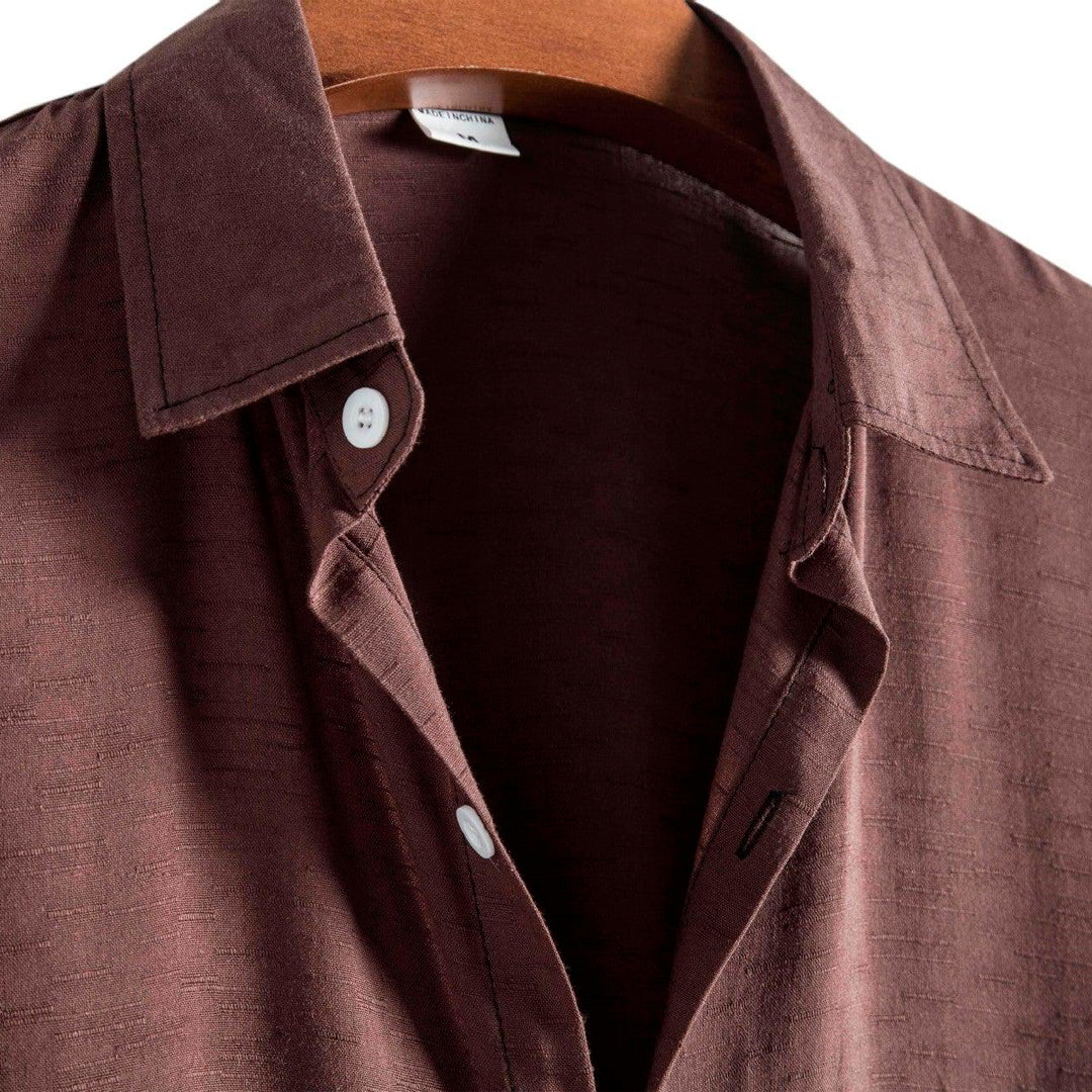 Camisa Masculina de Linho Invoux Essenza