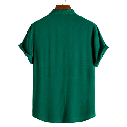 Camisa Masculina Lisa Gola Padre Invoux Essenza