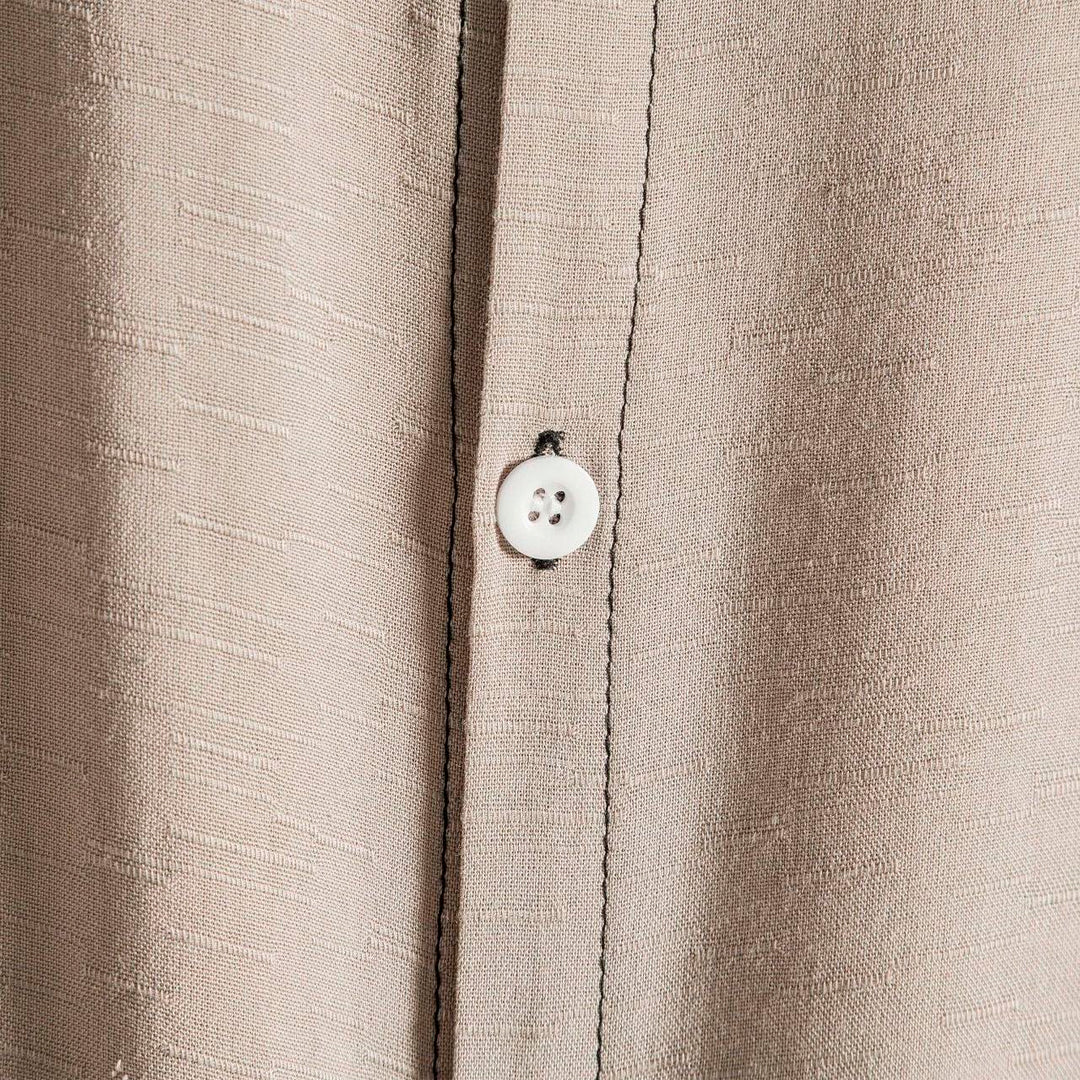 Camisa Masculina Lisa Gola Padre Invoux Essenza