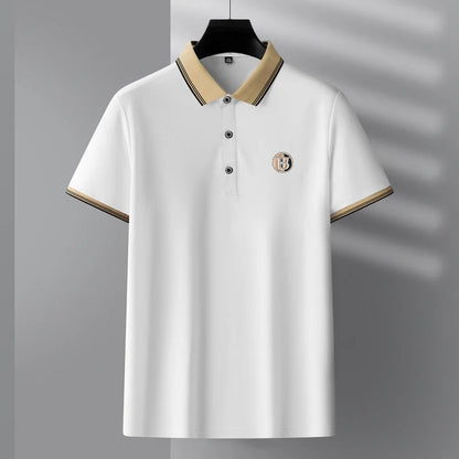 Camisa Polo Elegante Invoux Bordeaux
