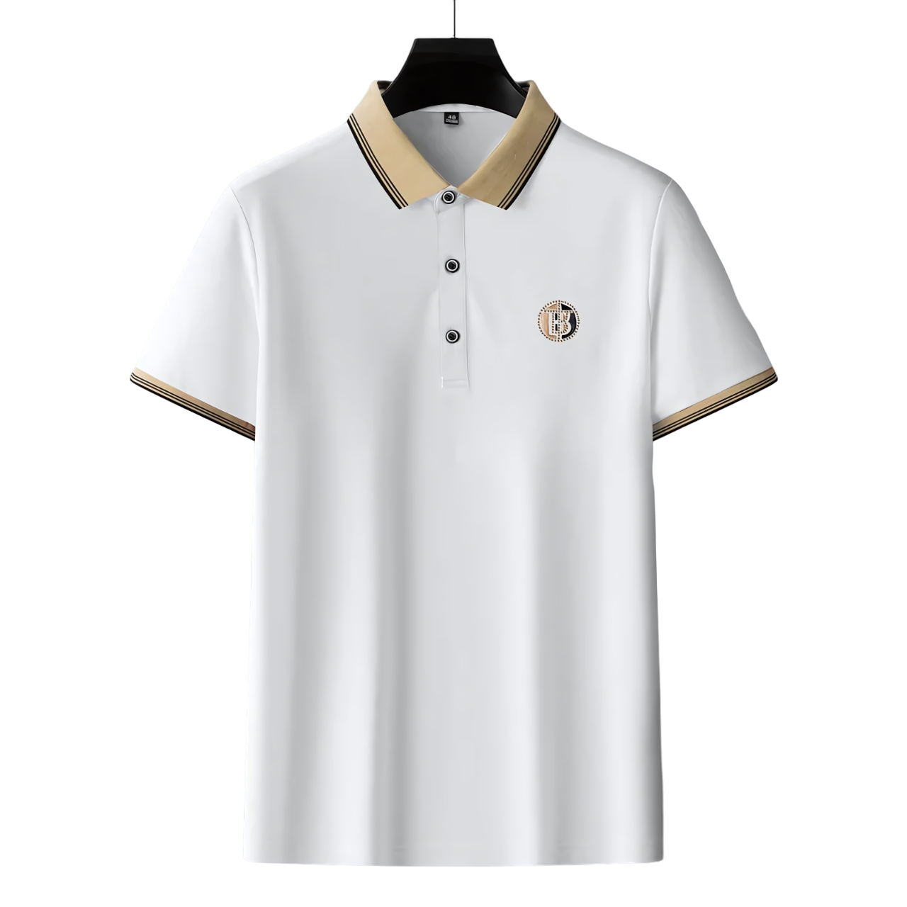 Camisa Polo Elegante Invoux Bordeaux