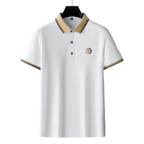Camisa Polo Elegante Invoux Bordeaux