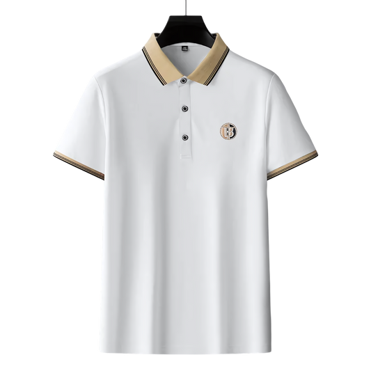 Camisa Polo Elegante Invoux Bordeaux