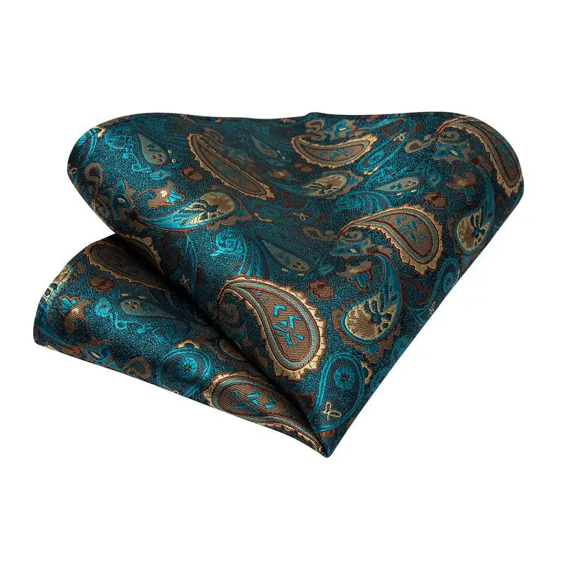 Kit Gravata Estampada de Seda Imperial Lux