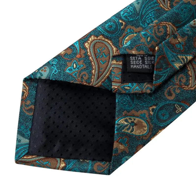 Kit Gravata Estampada de Seda Imperial Lux
