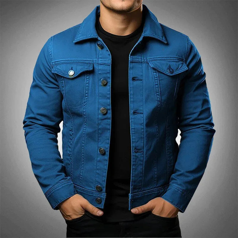 Jaqueta Jeans Masculina Invoux Slim