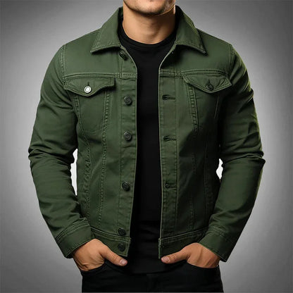 Jaqueta Jeans Masculina Invoux Slim