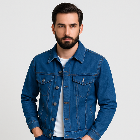 Jaqueta Jeans Masculina Premium Invoux NVX130