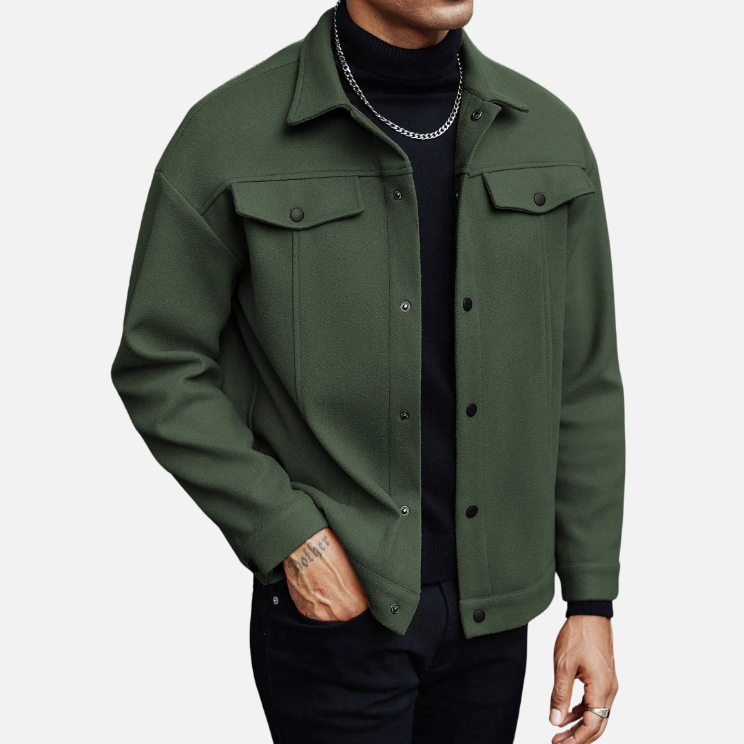 Jaqueta Masculina Veludo Invoux NVX119