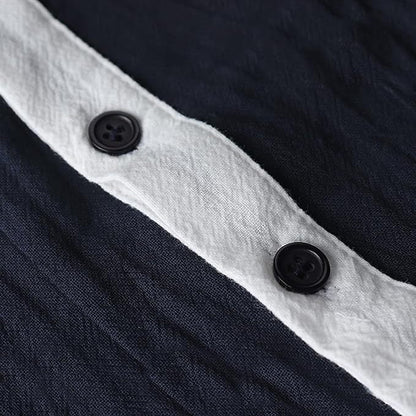 MASSIMO FRANCO LONGSLEEVE LINEN SHIRT