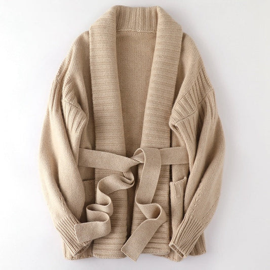 ANNABELLE GRACE BELTED CARDIGAN