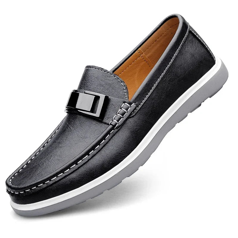 Brunello Leather Loafers