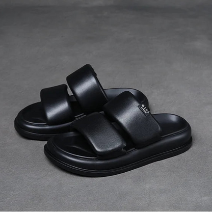 Soft Sandy Leather Sandals