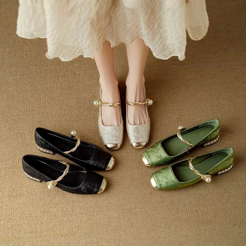 Perla Dorata Flats