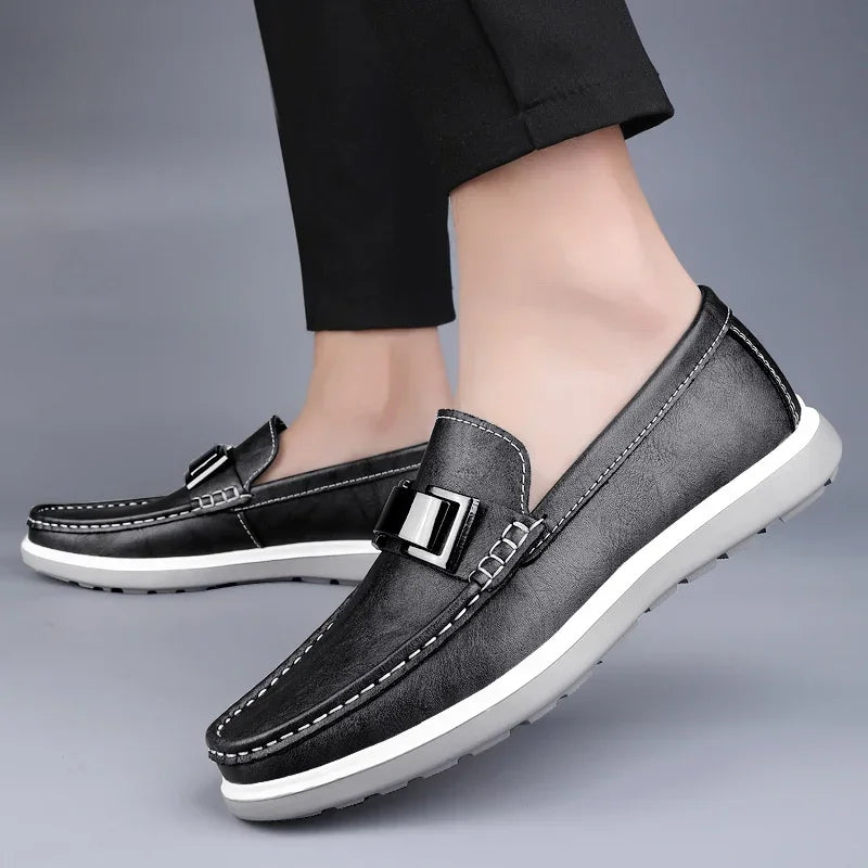Brunello Leather Loafers
