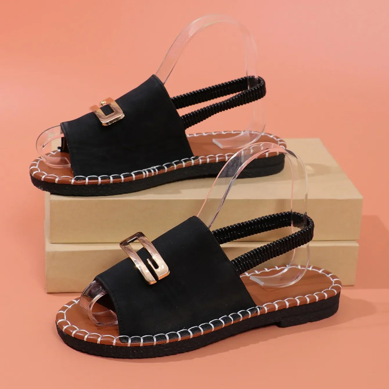 Gemma Gold Sandals