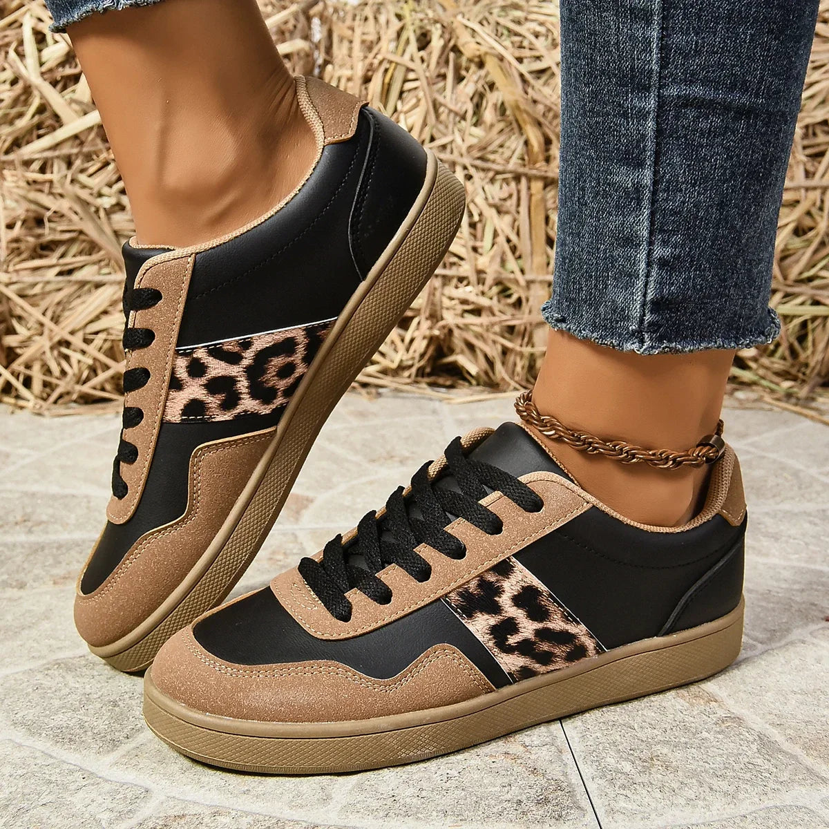 Classic Leopard Sneakers