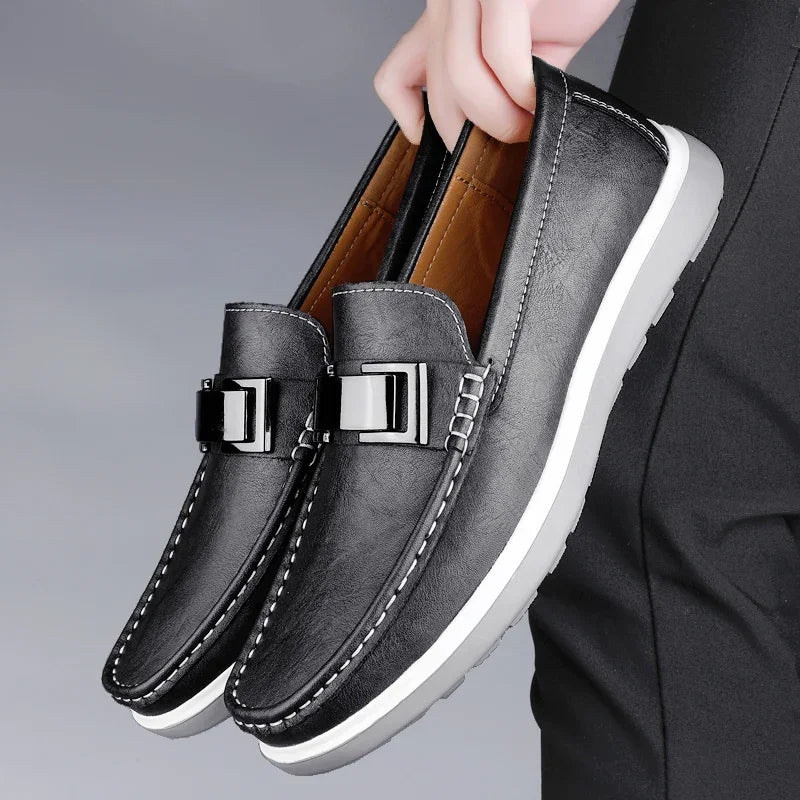 Brunello Leather Loafers