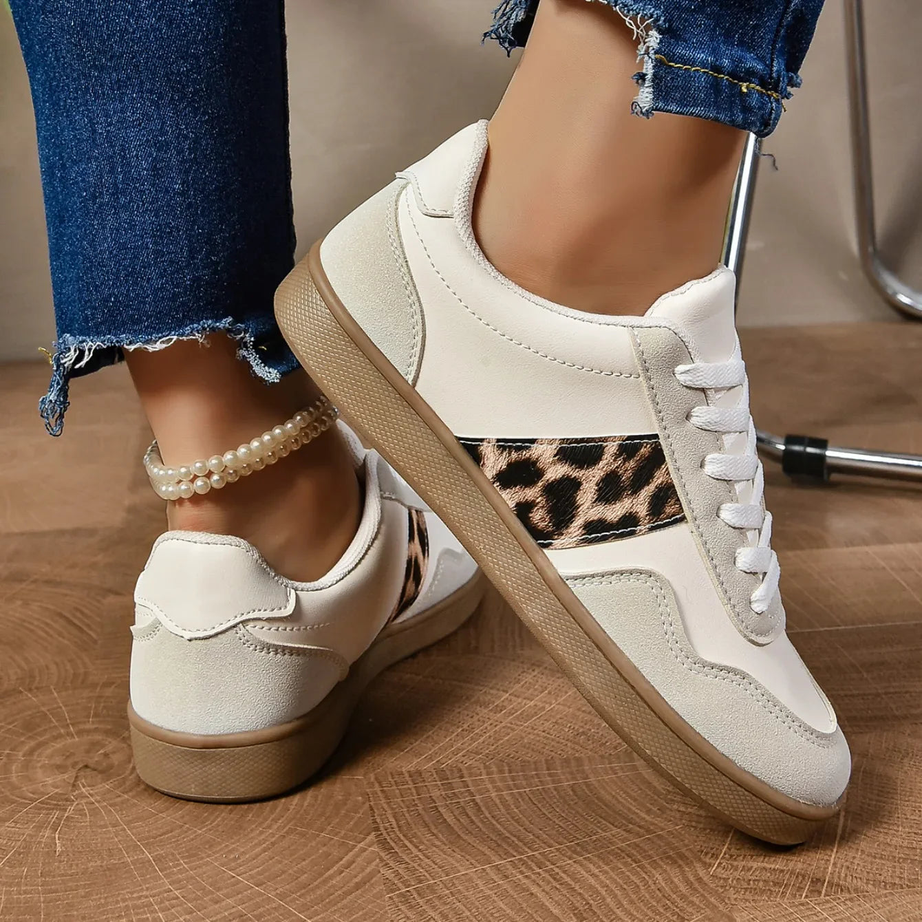 Classic Leopard Sneakers