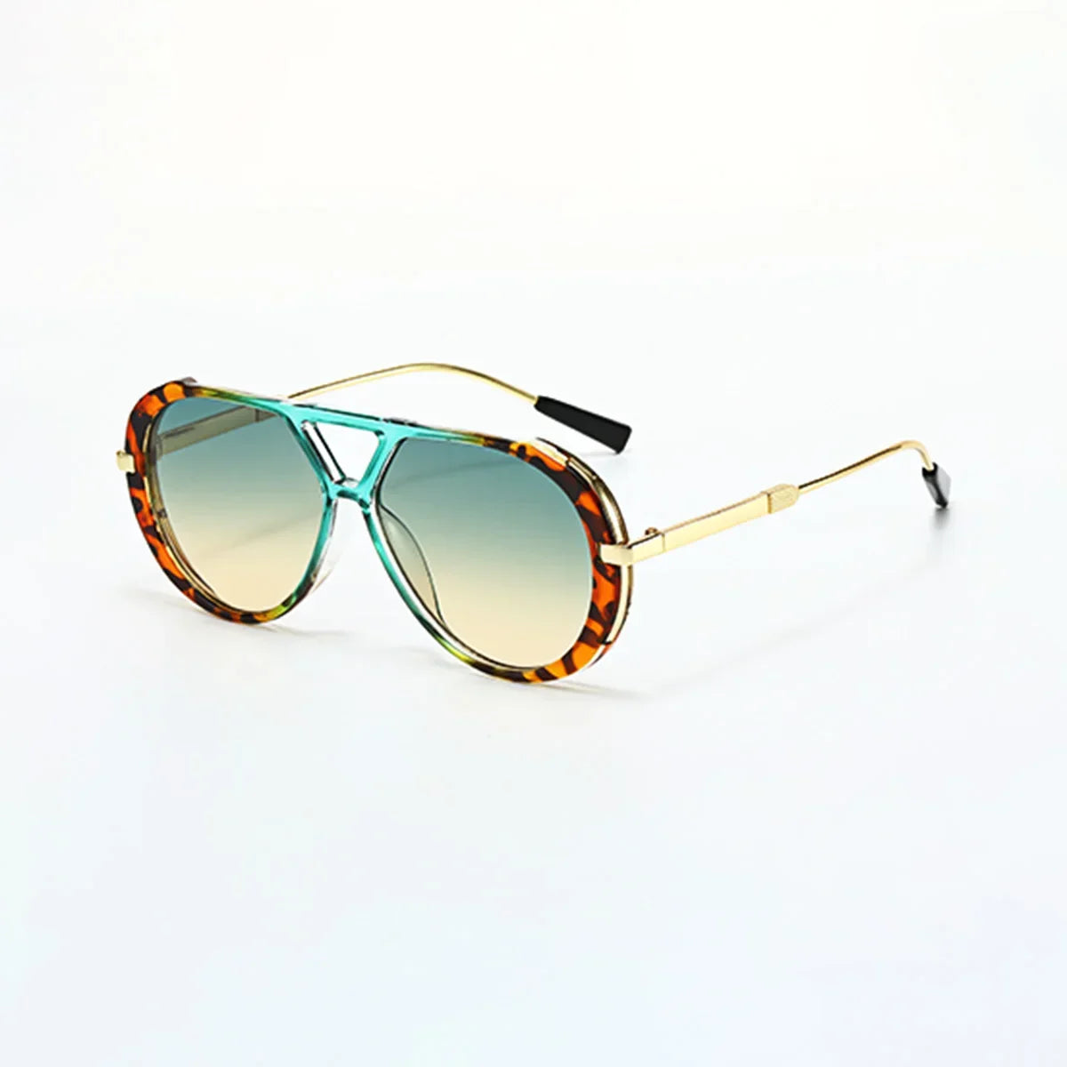Leopard Aviator Sunglasses