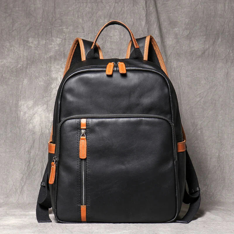 Azzurro Genuine Leather Backpack
