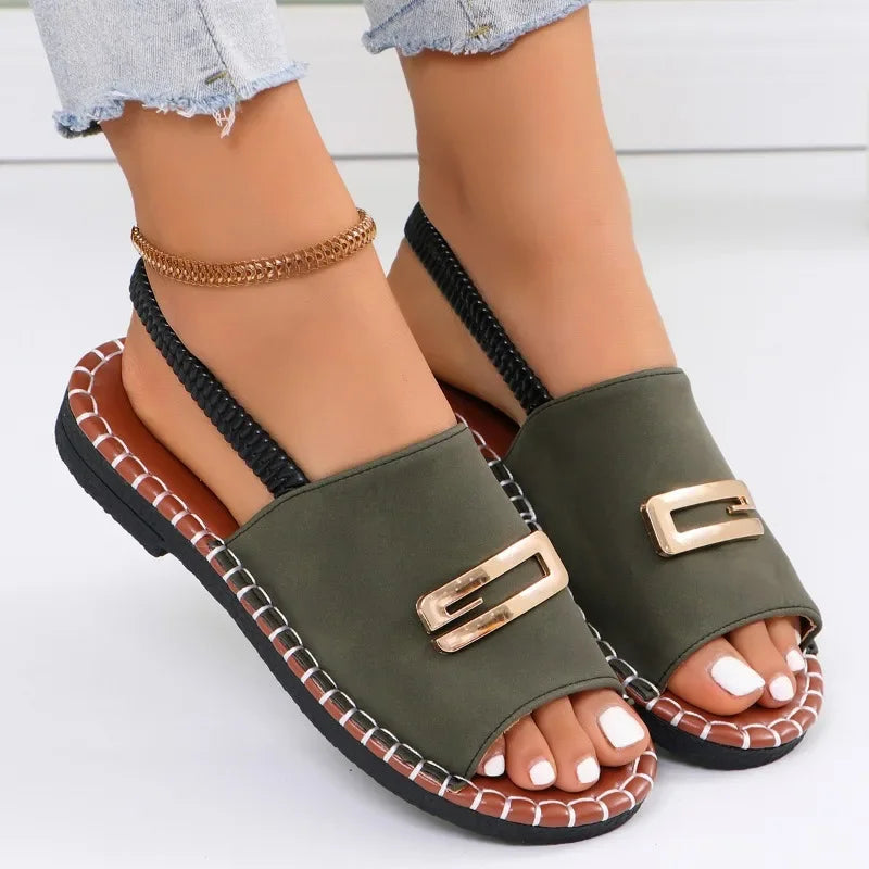 Gemma Gold Sandals