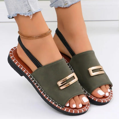 Gemma Gold Sandals