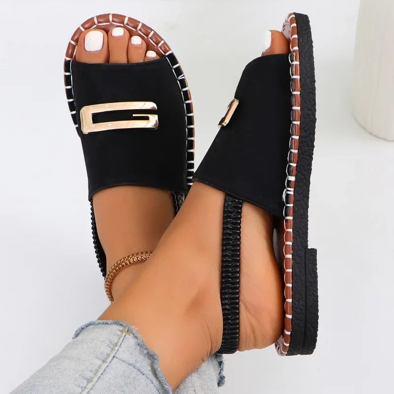Gemma Gold Sandals