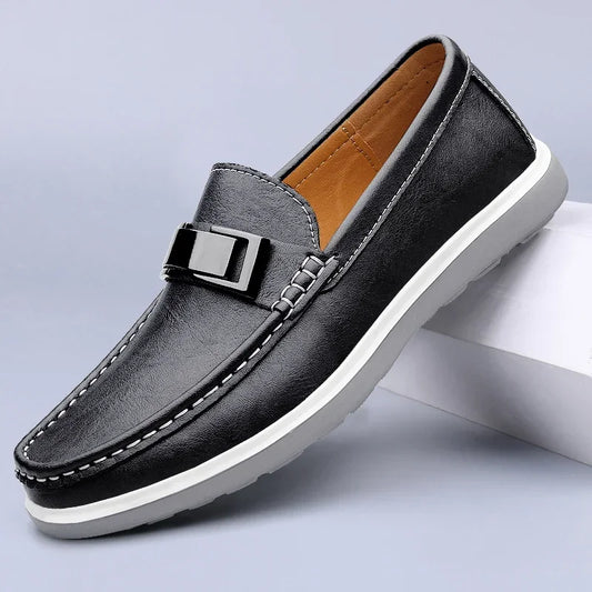 Brunello Leather Loafers